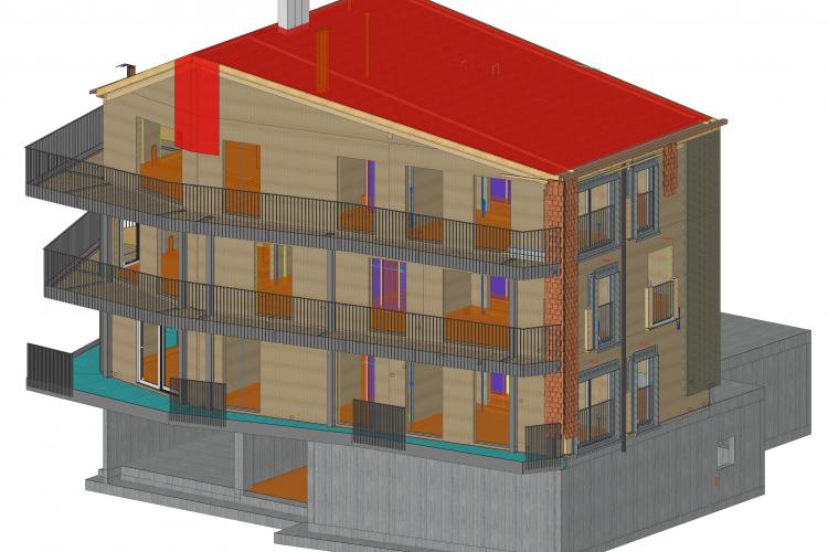 Etude et planification d'un petit immeuble à Peseux