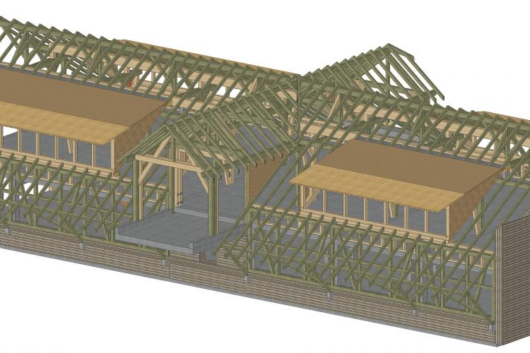 Réhabilitation d'une ancienne grange à La Chaux-de-Fonds