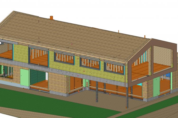 Construction d'une villa familiale au Noirmont